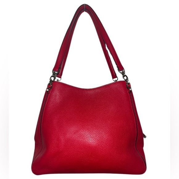 Kate Spade New York Hailey Medium Red Leather Shoulder Bag